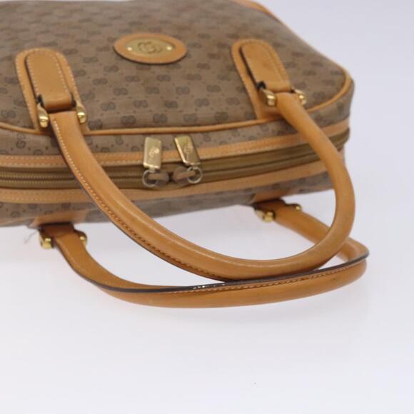 GUCCI Micro GG Supreme Hand Bag Pvc Beige Gold 000 104 000 104 - Picture 7 of 16